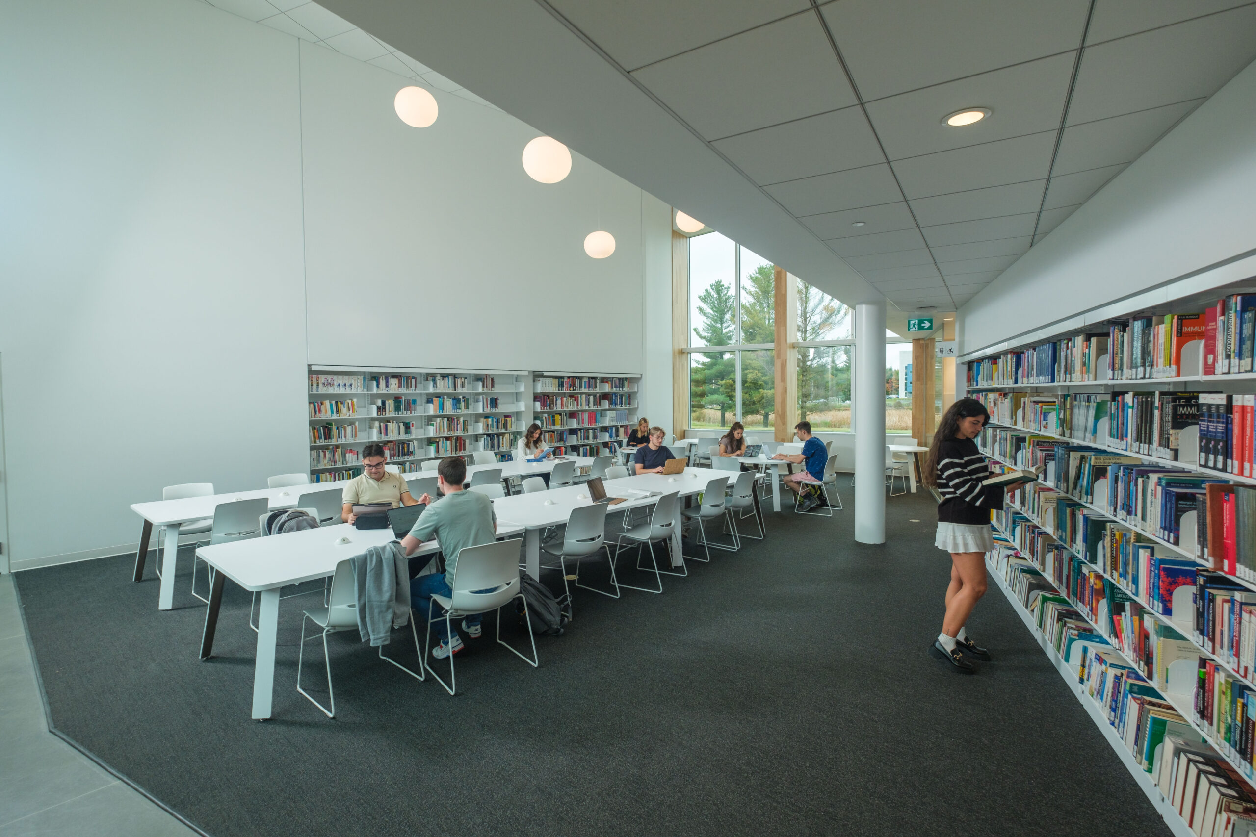 Carrefour du Savoir de l'Université de Sherbrooke - Bibliothèque - Projet d'architecture