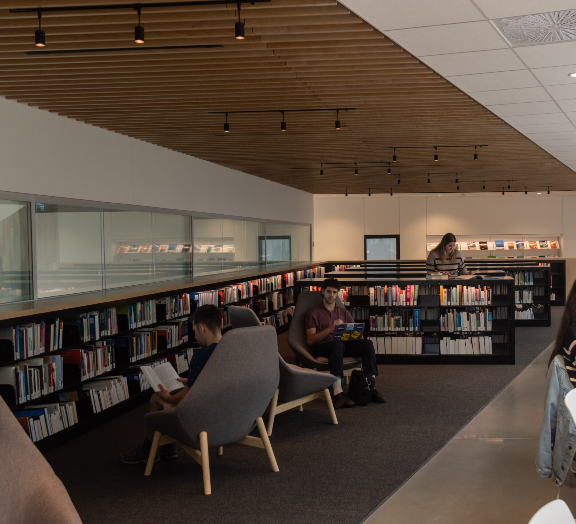 Carrefour du Savoir de l'Université de Sherbrooke - Lecture - Projet d'architecture
