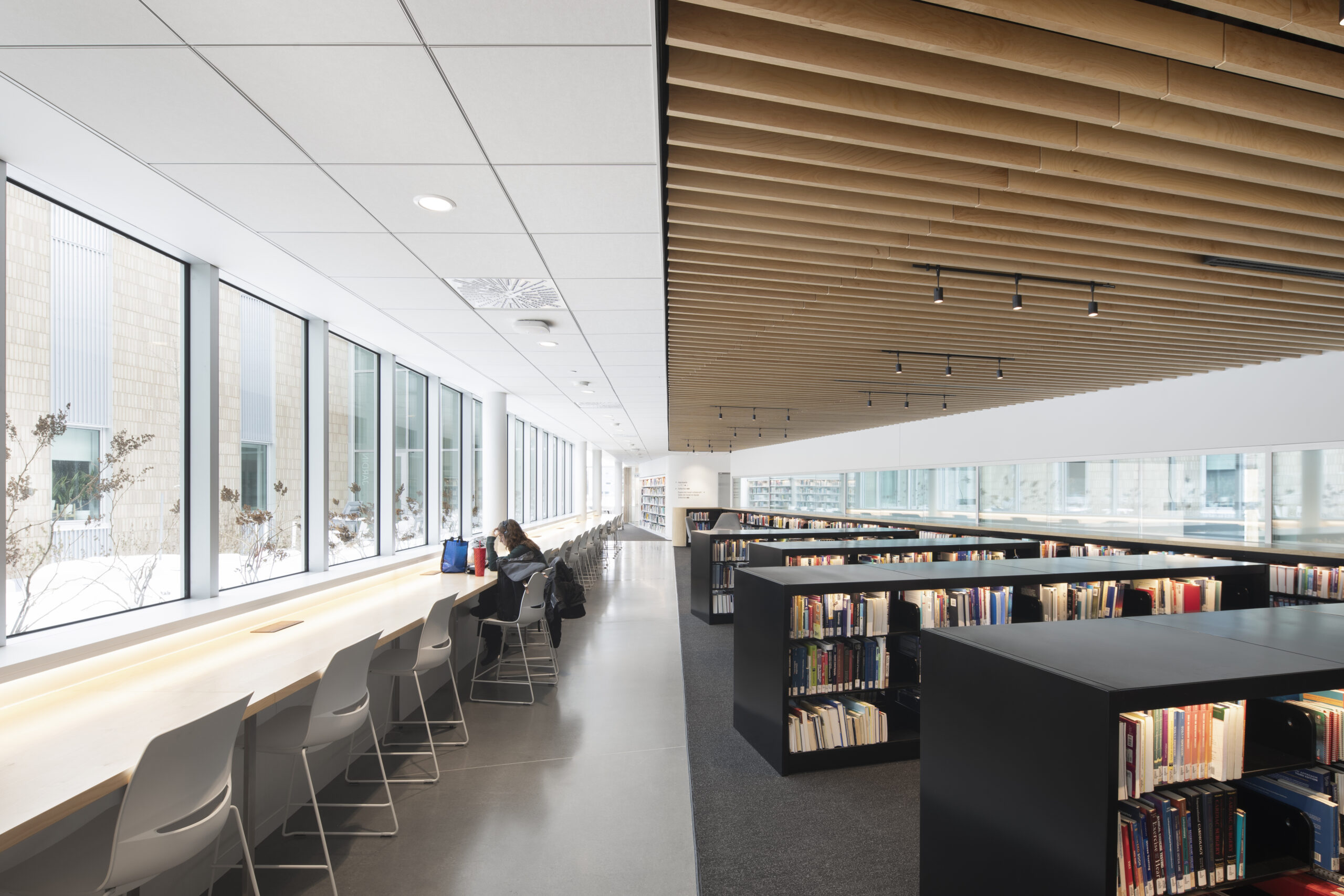 Carrefour du Savoir de l'Université de Sherbrooke - Bibliothèque - Projet d'architecture